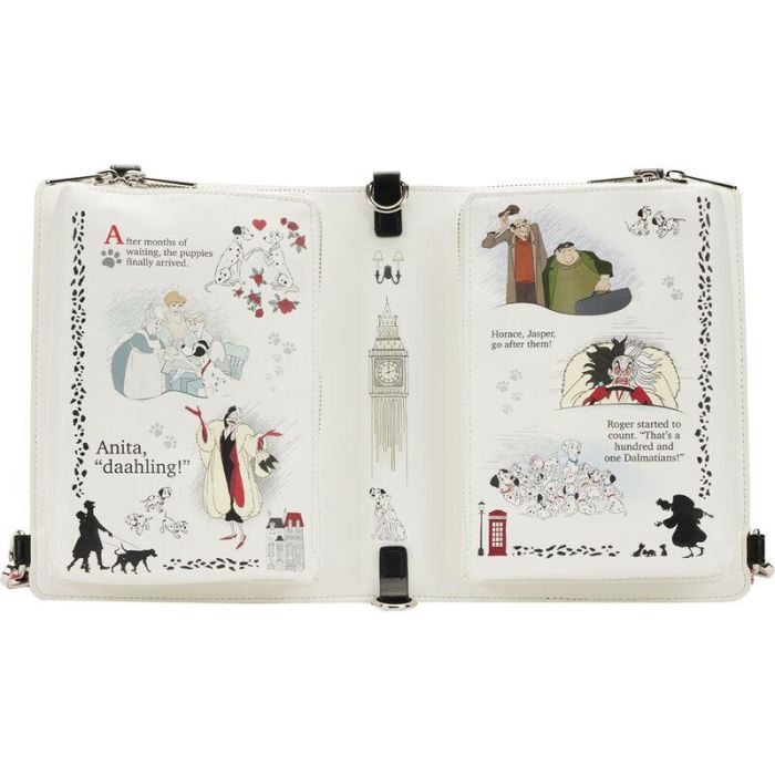 Bolso mochila 101 Dalmatas Disney Loungefly 30cm 5 Bolso mochila 101 Dalmatas Disney Loungefly 30cm 5