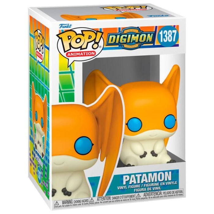 Funko Figura POP Digimon Patamon Figura vinilo 9cm 0 Funko Figura POP Digimon Patamon Figura vinilo 9cm 0