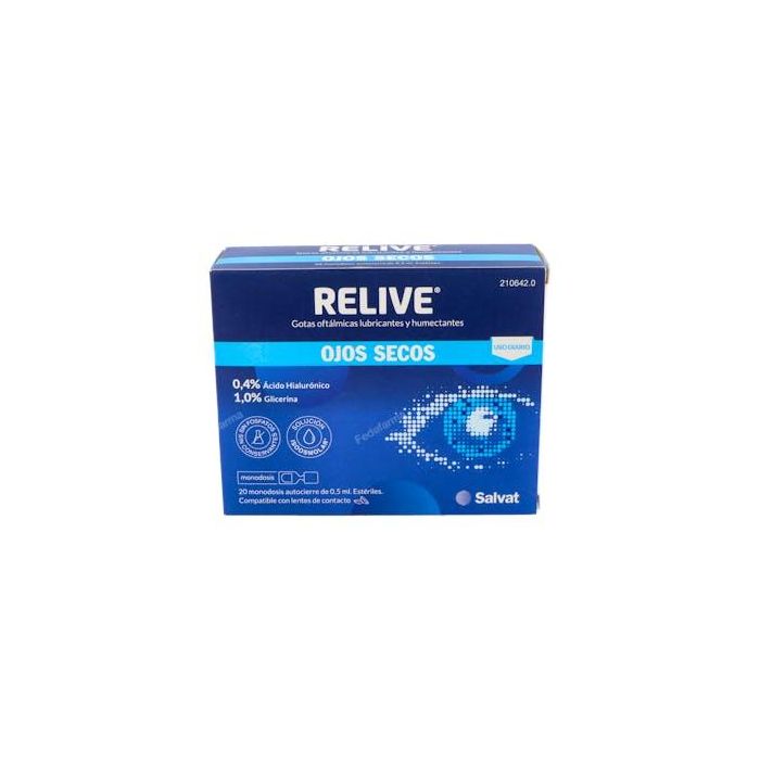 RELIVE Ojos Secos 20 Monodosis