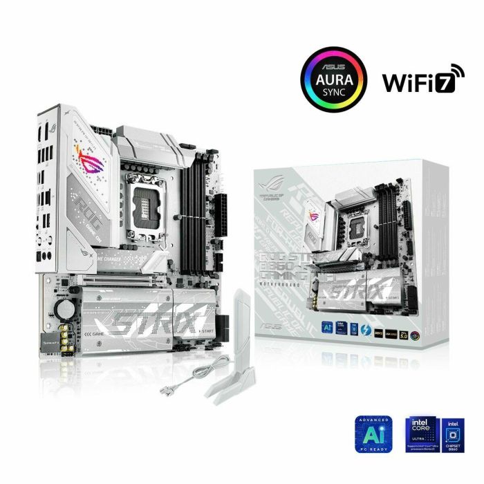 Asus ROG STRIX B860-G GAMING WiFi Placa base Intel B860 LGA 1851 micro ATX 12