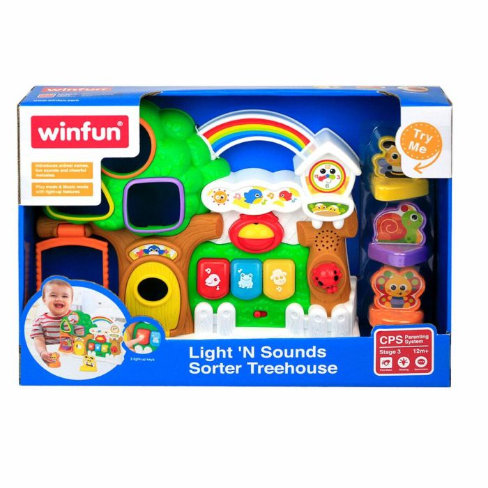 Juguete Interactivo para Bebés Winfun Casa 32 x 24,5 x 7 cm (6 Unidades) 1