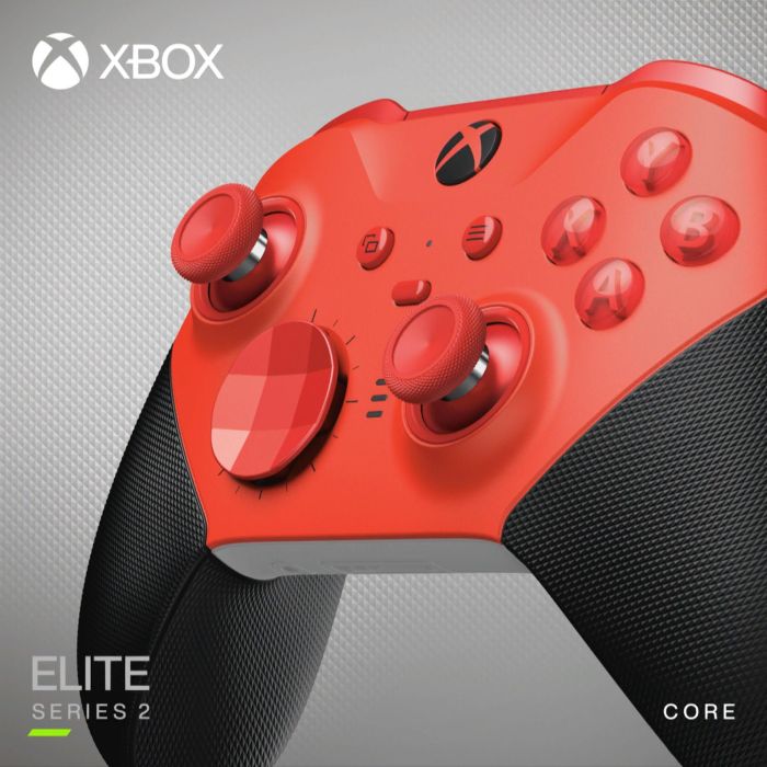 Microsoft Elite Controller Series 2 Core Edition Red para Xbox Series S/X/One y PC 1 Microsoft Elite Controller Series 2 Core Edition Red para Xbox Series S/X/One y PC 1