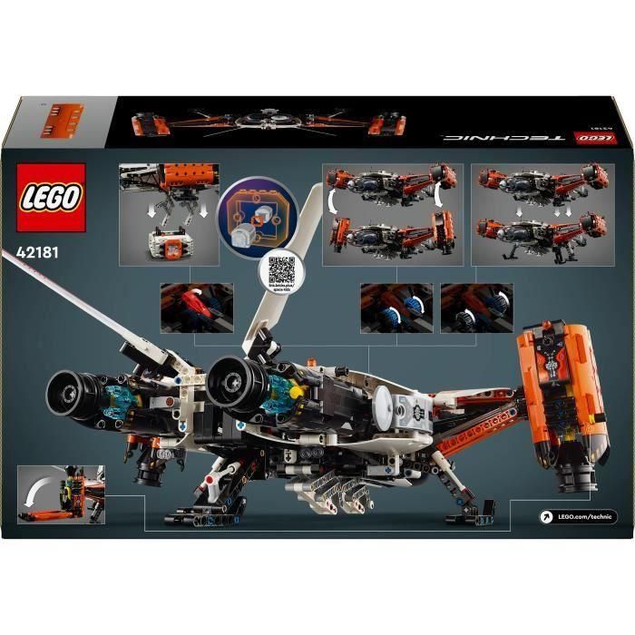 Nave Espacial De Carga Pesada Vtol Lt81 Lego Technic 42181 5