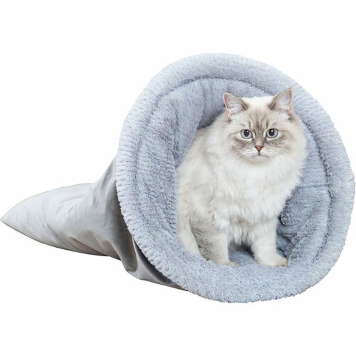 Cama para Gato Trixie Livia Soft Gris Ø 40 X 60 CM 15 Cama para Gato Trixie Livia Soft Gris Ø 40 X 60 CM 15