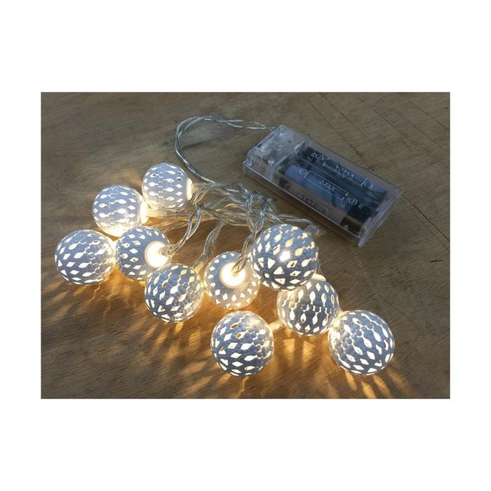 Guirnalda de Luces LED Decorative Lighting Plateado 3