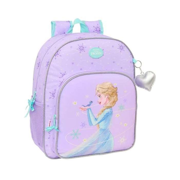 Safta Mochila Escolar Adaptable a Carro Frozen Spirit 32x38x12 cm para Niños +3 Años