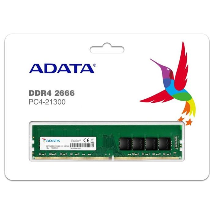 Adata AD4U26668G19-SGN Memoria RAM DDR4 8GB 2666MHz U-DIMM CL19 1