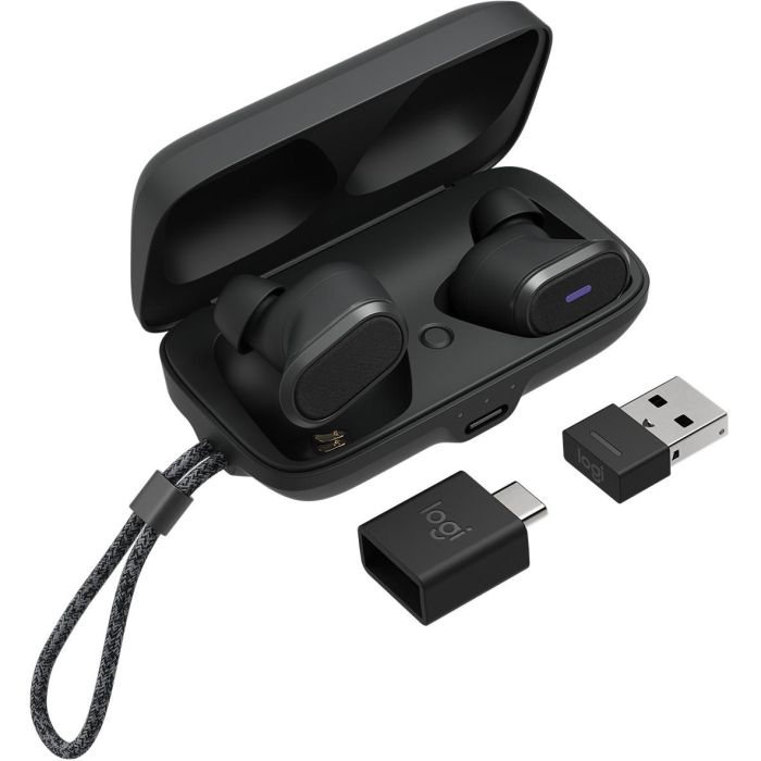 Logitech Zone True Wireless Auriculares In-Ear con Cancelación de Ruido - Graphite