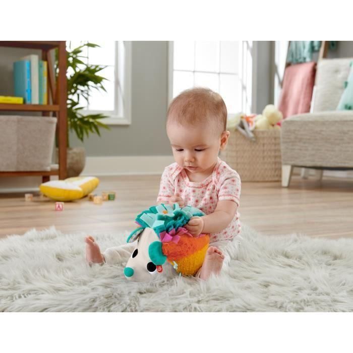 Fisher-Price HBP42 Mi Pequeño Erizo Sensorial - Peluche de actividades para bebés desde el nacimiento. 2