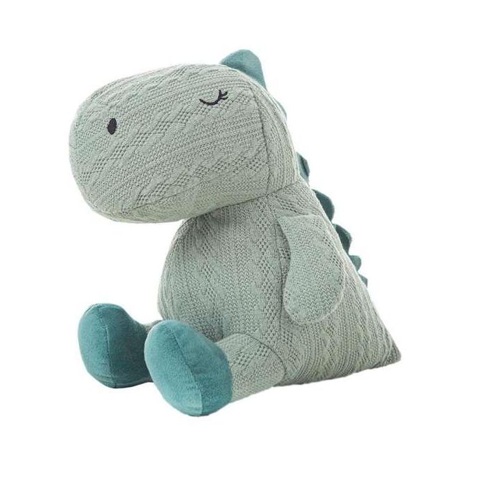 Creaciones Llopis Animales de Peluche Kini Selva: Dinosaurio, Hipopótamo y Unicornio 30 cm Poliéster 3 Colores Surtidos 1