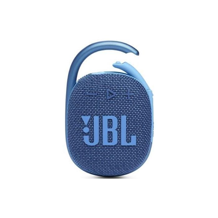 JBL JBLCLIP4ECOBLU Altavoz Portátil Bluetooth Clip 4, 5W, Sonido Pro Original, Mosquetón Integrado, Resistente Agua/Polvo, 10 Horas, Azul 0 JBL JBLCLIP4ECOBLU Altavoz Portátil Bluetooth Clip 4, 5W, Sonido Pro Original, Mosquetón Integrado, Resistente Agua/Polvo, 10 Horas, Azul 0