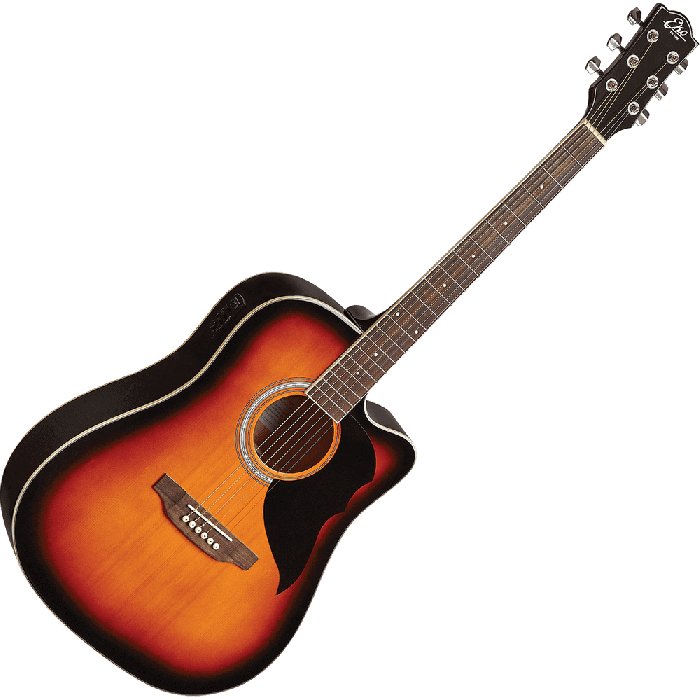 Guitarra Acústica Dreadnought Ranger 6 A/E Cutaway - Brown Sunburst 4 Guitarra Acústica Dreadnought Ranger 6 A/E Cutaway - Brown Sunburst 4