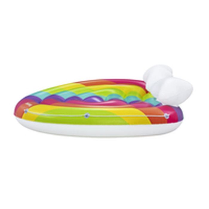 Bestway Isla Flotante Hinchable Arcoiris 175x163 cm Playa y Piscina 43722 4