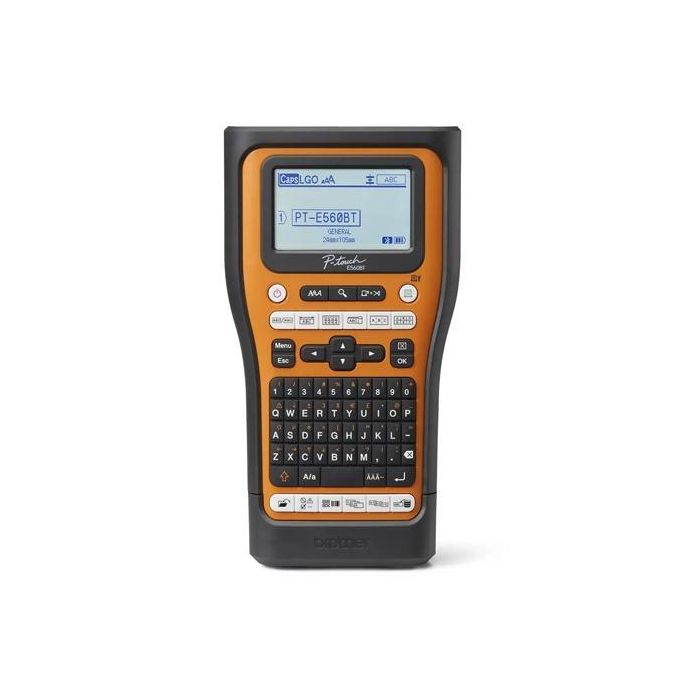 Brother Rotuladora Electrónica P-Touch Pte560Btspql1 con Bluetooth y Cintas Pro Tape