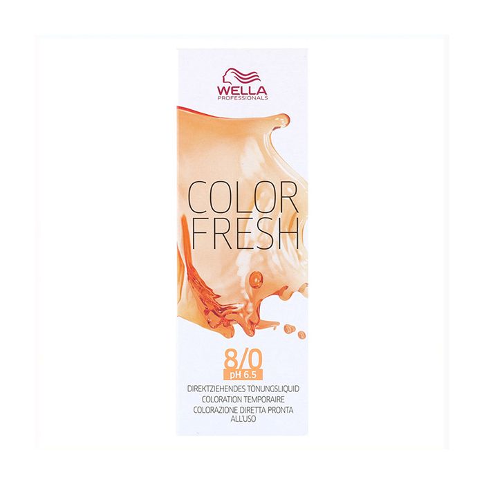 Tinte Semipermanente Color Fresh Wella Color Fresh Nº 8/0 (75 ml)