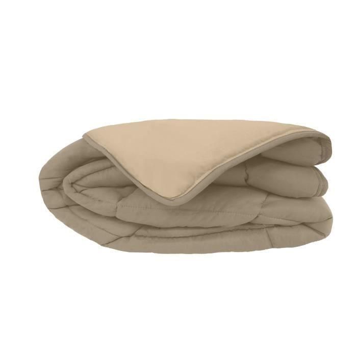 Edredón de microfibra 400g / m² CALGARY Taupe & Linen 220x240cm 4 Edredón de microfibra 400g / m² CALGARY Taupe & Linen 220x240cm 4