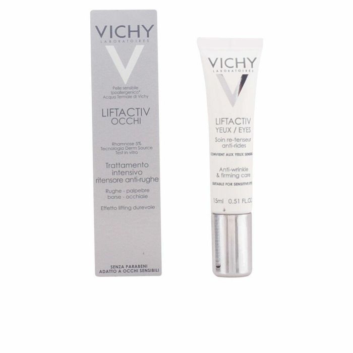 Vichy LIFTACTIV Yeux Contorno de Ojos Anti-Arrugas Reafirmante Bolsas Ojeras Efecto Lifting 360º para Piel Sensible 15 ml Vichy LIFTACTIV Yeux Contorno de Ojos Anti-Arrugas Reafirmante Bolsas Ojeras Efecto Lifting 360º para Piel Sensible 15 ml
