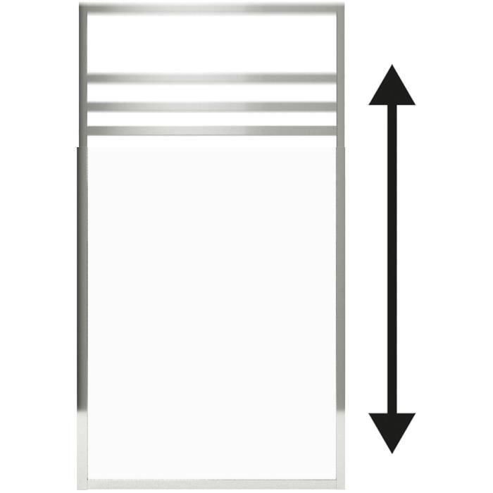 Protector de pared - GELCO - SÓLO Cromo - 80 x 110 / 165 2 Protector de pared - GELCO - SÓLO Cromo - 80 x 110 / 165 2