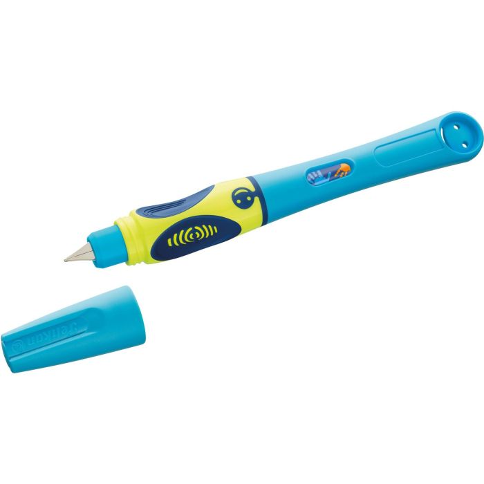 Pelikan Füllhalter griffix P2NBL NeonFreshBlue Links. Faltschachtel 3 Pelikan Füllhalter griffix P2NBL NeonFreshBlue Links. Faltschachtel 3
