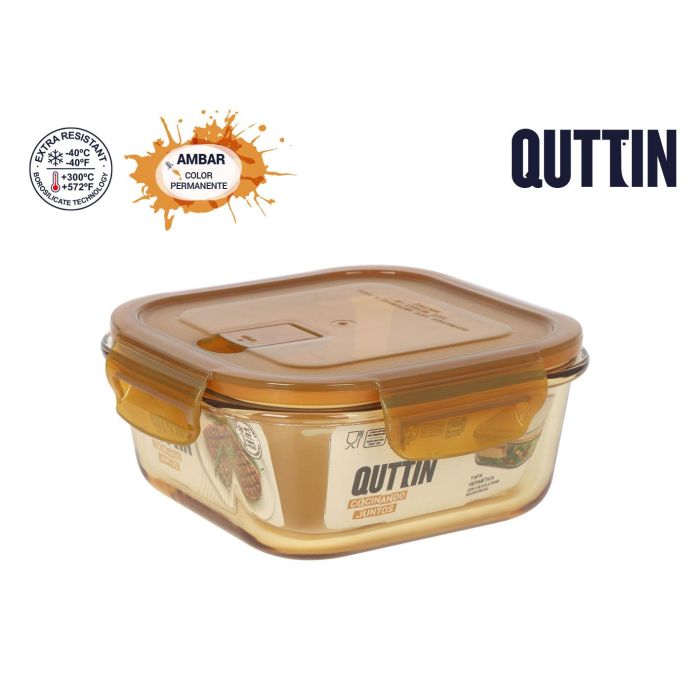 Fiambrera Cuadr.C/Tapa Herm.16X16Cm 750Cc "Ambare (6 Unidades) 0 Fiambrera Cuadr.C/Tapa Herm.16X16Cm 750Cc "Ambare (6 Unidades) 0