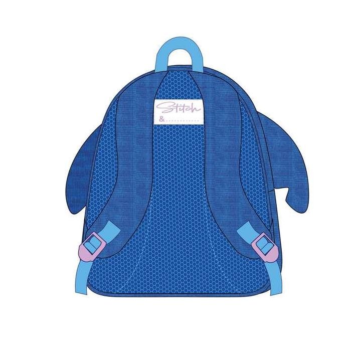 Mochila infantil escolar stitch 15.5 x 30.0 x 1.0 cm 1