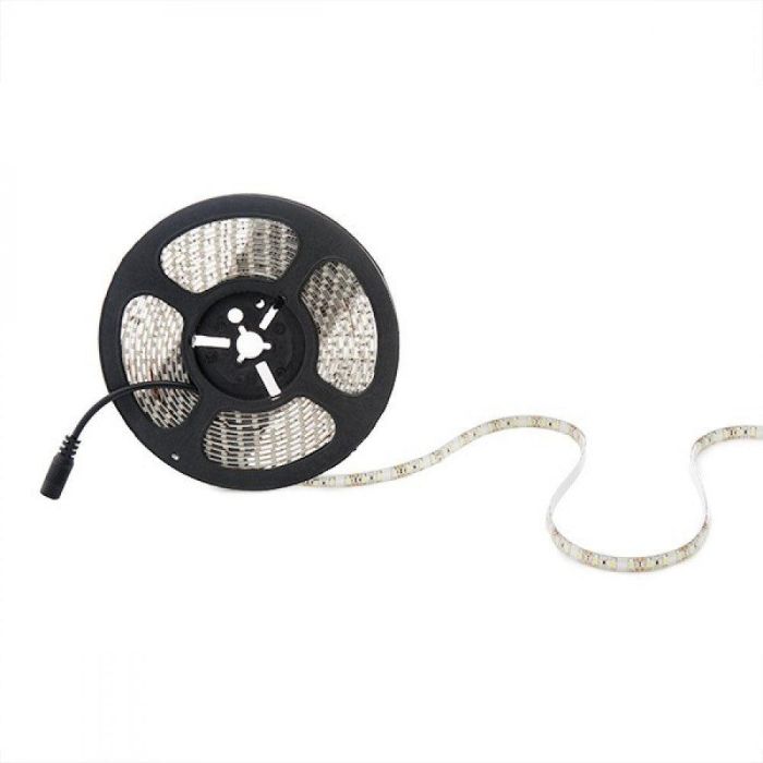Tira de 600 LEDs 48W 2.400Lm CRI85 6000ºK SMD3528 12VDC IP65 x5M 40.000H [PL219006W]-Blanco 1
