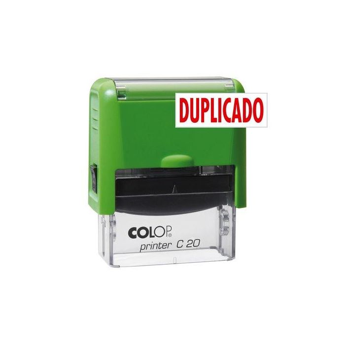 Sello Ent.Aut. Colop Printer C20 (38X14 Mm.) Duplicado Sello Ent.Aut. Colop Printer C20 (38X14 Mm.) Duplicado