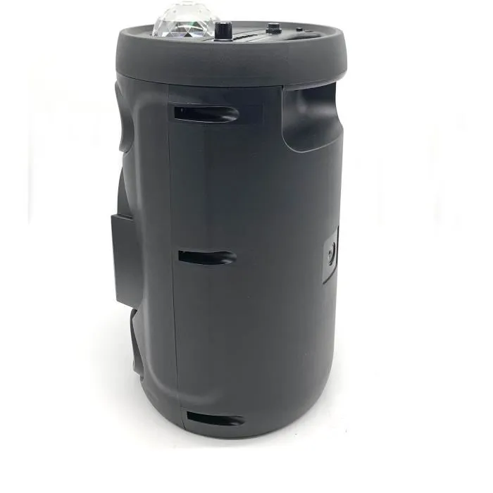 Inovalley KA02 BOWL Altavoz Bluetooth 400W con Karaoke y Bola Caleidoscopio LED, USB, Micro-SD 4