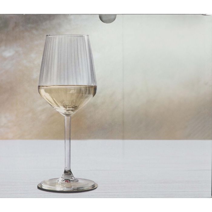 Inde Set 6 Copas Vino Blanco "Carre Optics" 38.5 Cl 5 Inde Set 6 Copas Vino Blanco "Carre Optics" 38.5 Cl 5