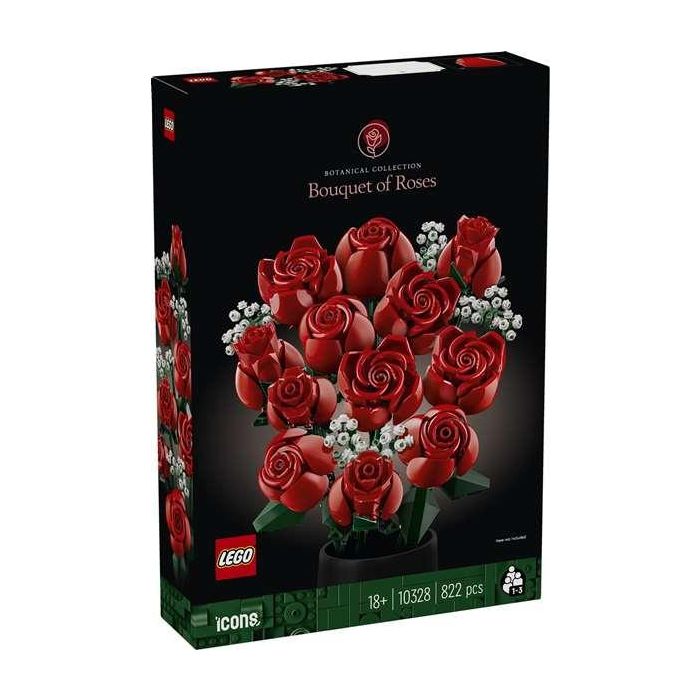 Lego Botanical Collection Ramo Rosas Lego Botanical Collection Ramo Rosas