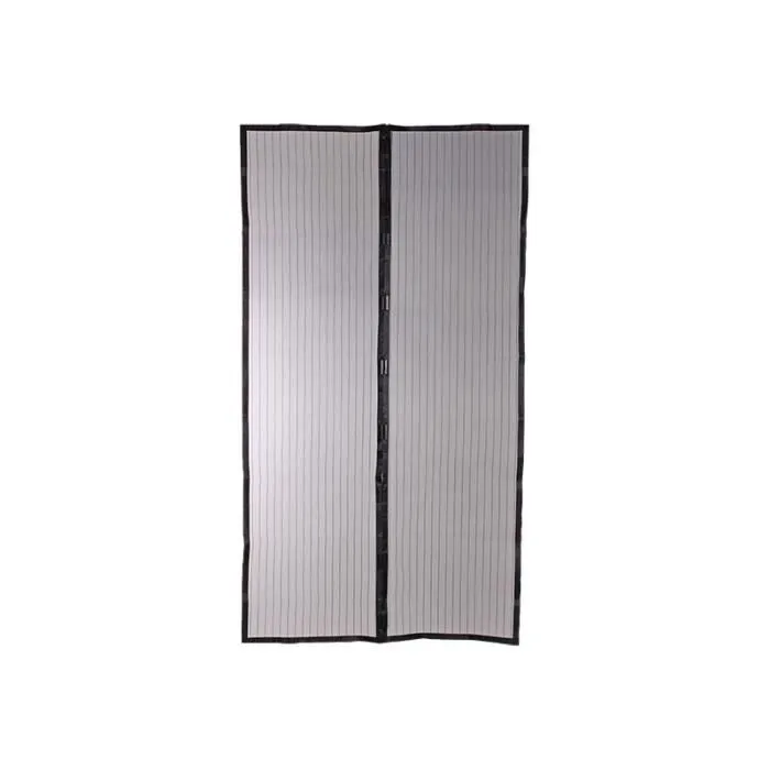 Cortina Mosquitera Magnética H230 cm x L100 cm Poliéster Negro