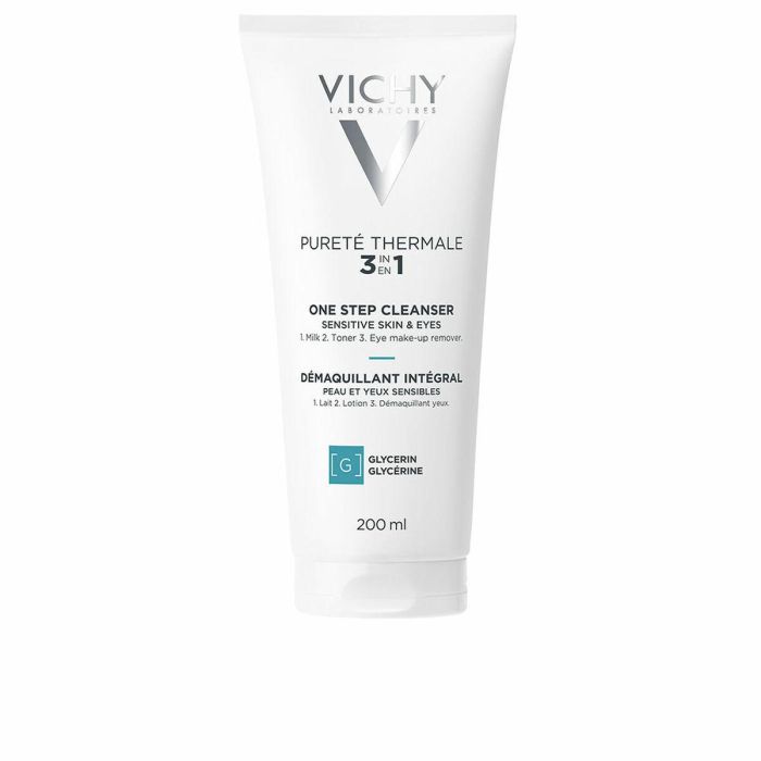 Leche Desmaquillante Facial Vichy Pureté Thermale 3 en 1 0 Leche Desmaquillante Facial Vichy Pureté Thermale 3 en 1 0