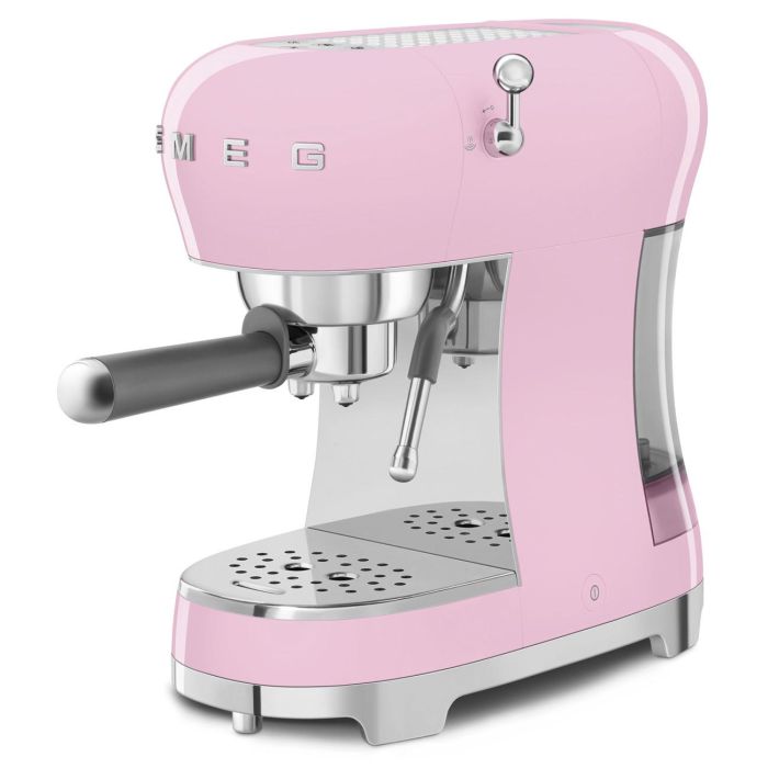 Smeg ECF02PKEU Máquina de Café Estilo Años 50 Color Rosa 1