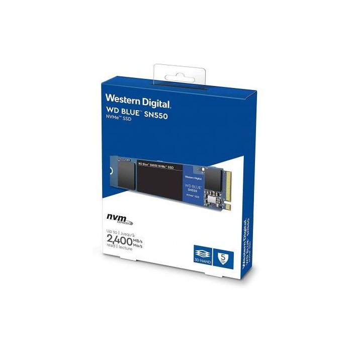 Disco SSD Western Digital WD Blue SN550 250GB/ M.2 2280 PCIe 3 Disco SSD Western Digital WD Blue SN550 250GB/ M.2 2280 PCIe 3
