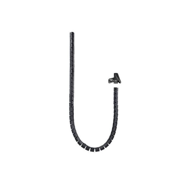 Nanocable Organizador de Cables Negro 1 metro 2.5 cm Diámetro 10.36.0001-BK