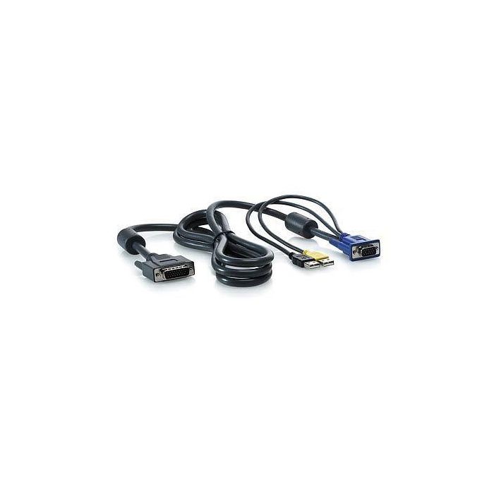 Hewlett Packard Enterprise 1x4 KVM Console USB Cable 6ft para Máxima Productividad y Gestión de Sistema 1 Hewlett Packard Enterprise 1x4 KVM Console USB Cable 6ft para Máxima Productividad y Gestión de Sistema 1