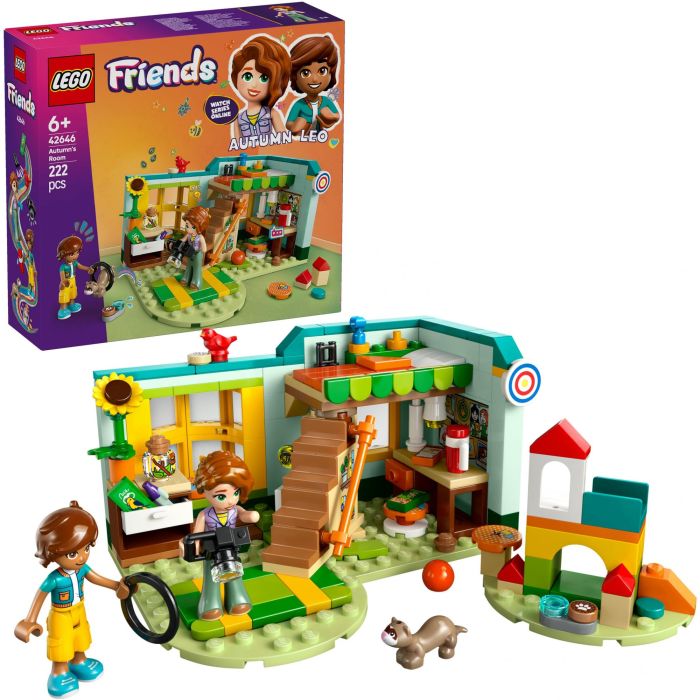 LEGO 42646 Friends Habitación de Autumn Set de Construcción con Minipersonajes Autumn y Leo, Hurón y Pájaro para +6 años 14 LEGO 42646 Friends Habitación de Autumn Set de Construcción con Minipersonajes Autumn y Leo, Hurón y Pájaro para +6 años 14
