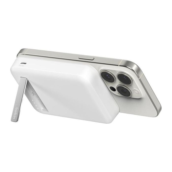 Belkin BPD007BTWH Powerbank Magnético 8000mAh Qi2 15W Blanco 1