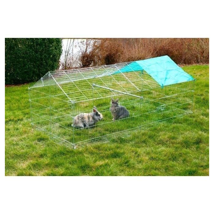 Kerbl KER4018653943786 Recinto exterior para roedores Antiescape 180 x 90 x 75 cm 3