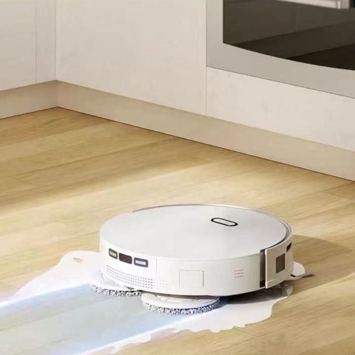 Robot aspirador conectado con base de vaciado - EZICLEAN All In One Z15 Pro - 10.000 Pa - 1,5 L - Blanco 4 Robot aspirador conectado con base de vaciado - EZICLEAN All In One Z15 Pro - 10.000 Pa - 1,5 L - Blanco 4