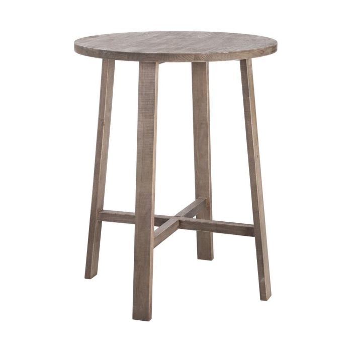 Mesa Alta Natural Madera de Pino 79,50 X 79,50 X 102 cm