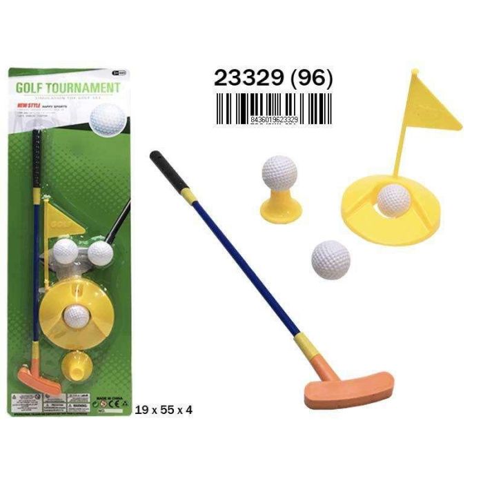 Juego de golf con accesorios 19x55x4 cm