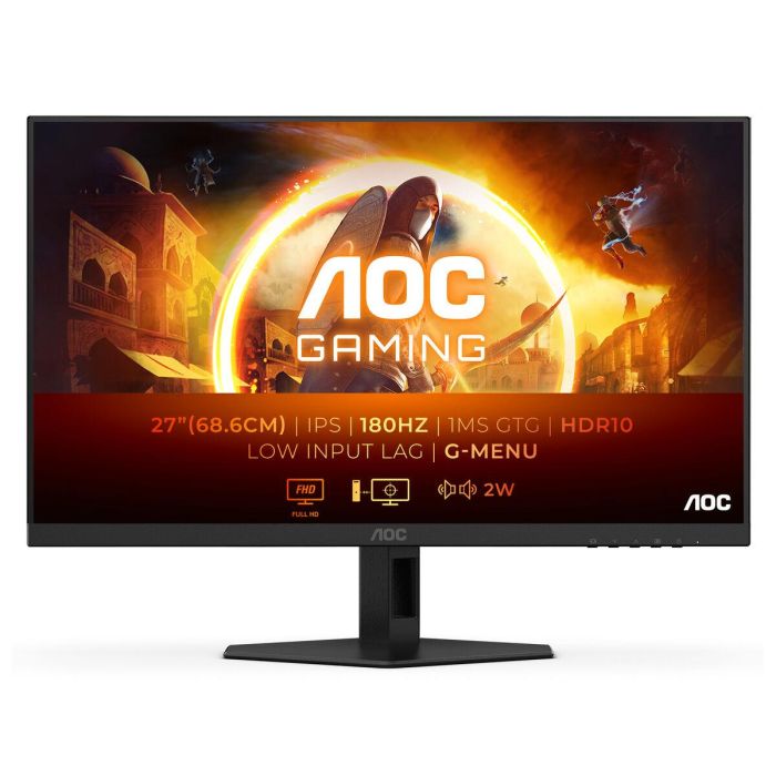 AOC 27G4XE Monitor Gaming 27 Pulgadas Full HD IPS 180Hz 0.5ms HDR10 HDMI DP Negro 3 AOC 27G4XE Monitor Gaming 27 Pulgadas Full HD IPS 180Hz 0.5ms HDR10 HDMI DP Negro 3