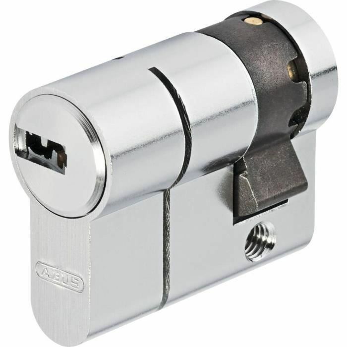 Abus D66PSN 10/30 H-BOX Cilindro de puerta resistente a desgarros con función Pre-Snap, 5 llaves