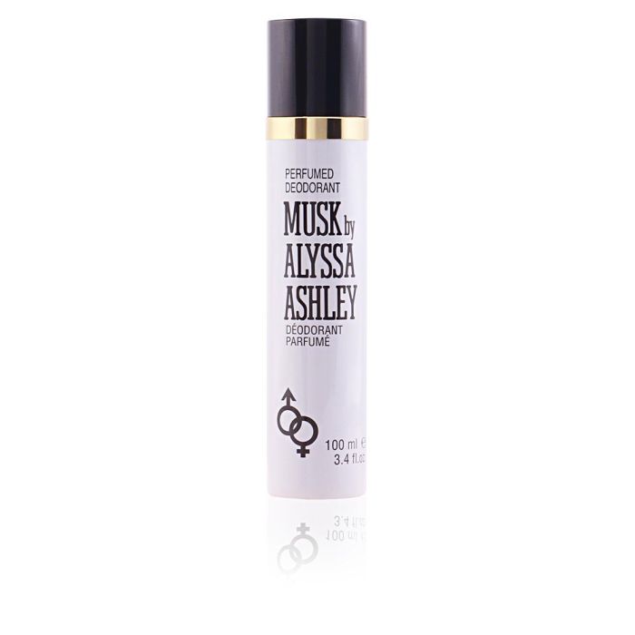 Alyssa Ashley Musk Desodorante Vaporizador Unisex 100 ml - Fragancia Floral Amaderada Almizclada, Suave y Protector para la Piel Alyssa Ashley Musk Desodorante Vaporizador Unisex 100 ml - Fragancia Floral Amaderada Almizclada, Suave y Protector para la Piel