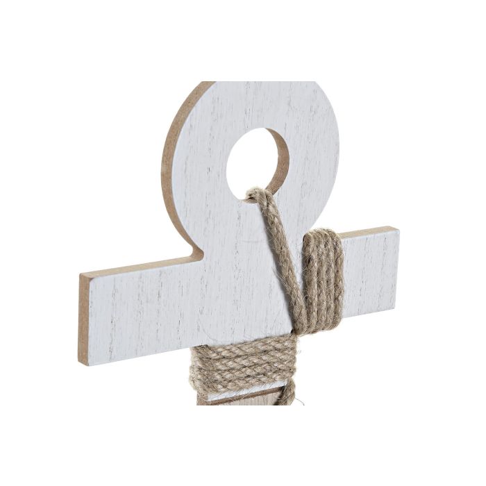 DKD Home Decor Perchero de Pared Mediterráneo con Ancla de MDF y Cuerda en Rojo y Azul, 4 x 35 x 25 cm (Set de 4 Unidades) 2 DKD Home Decor Perchero de Pared Mediterráneo con Ancla de MDF y Cuerda en Rojo y Azul, 4 x 35 x 25 cm (Set de 4 Unidades) 2