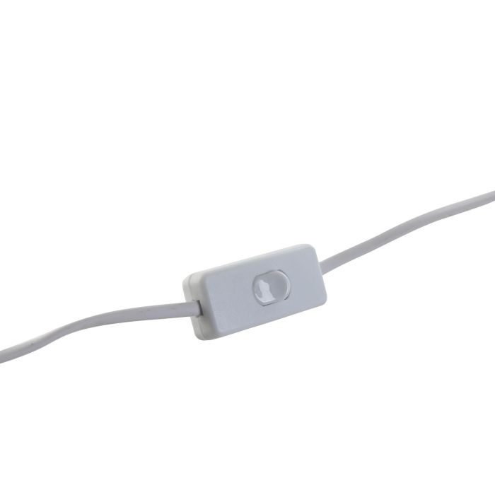 Lampara Sobremesa Tropical DKD Home Decor Blanco 26 x 58 x 26 cm 3