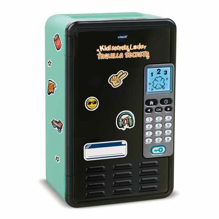 Vtech KidiSecrets Locker Taquilla Secreta Negra con Sonido, Luz y Accesorios (Bolígrafo, Posits, Pegatinas) - 25x12x33 cm 4 Vtech KidiSecrets Locker Taquilla Secreta Negra con Sonido, Luz y Accesorios (Bolígrafo, Posits, Pegatinas) - 25x12x33 cm 4
