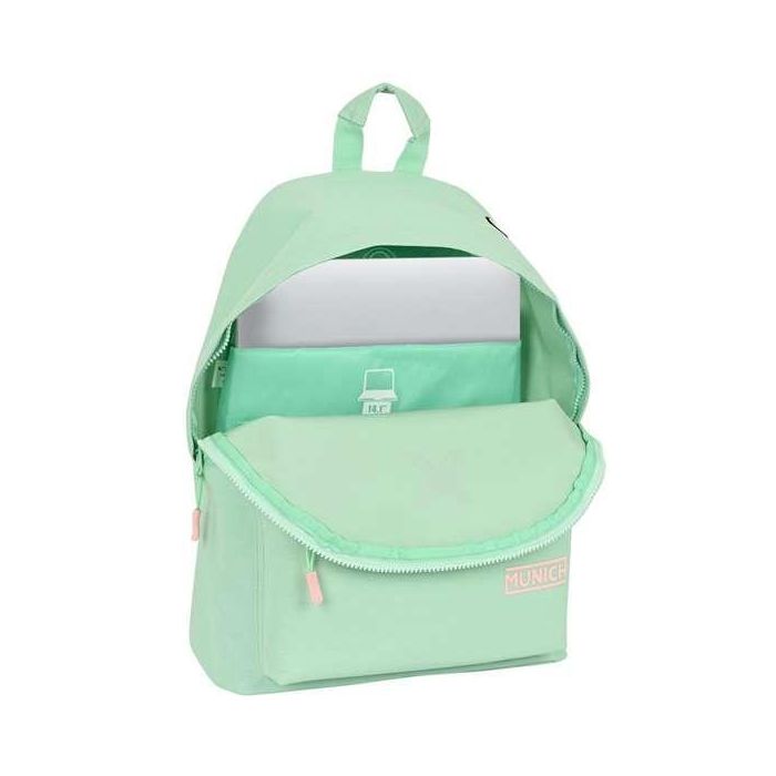 Safta Mochila Portatil 14,1" Munich Basicos Menta 31x41x16 4 Safta Mochila Portatil 14,1" Munich Basicos Menta 31x41x16 4