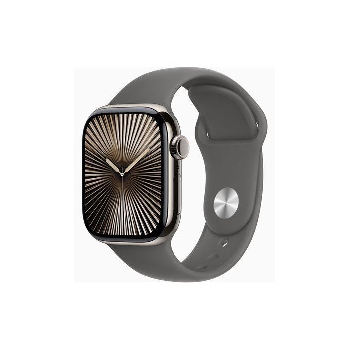 Apple Watch Series 10 GPS + Cellular Smartwatch 42mm Titanio Pantalla Retina Always On, Sensores Salud ECG, Monitor Deporte, 50m Sumergible 1 Apple Watch Series 10 GPS + Cellular Smartwatch 42mm Titanio Pantalla Retina Always On, Sensores Salud ECG, Monitor Deporte, 50m Sumergible 1